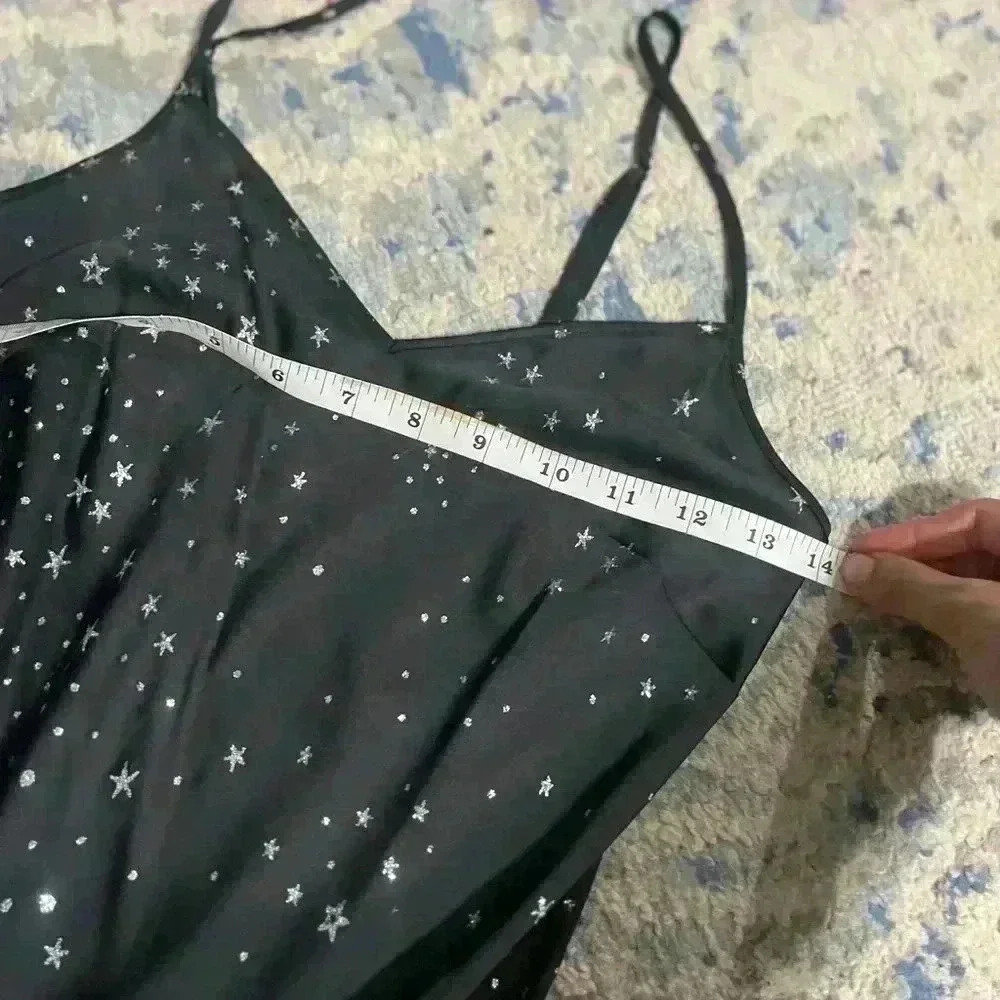 Nwot Victoria secret glitter stars lingerie dress Xsmall - Picture 3 of 6